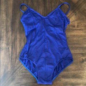 Mirella seamed camisole leotard
